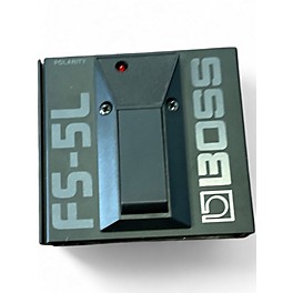 Used BOSS FS5L Latching Footswitch Sustain Pedal