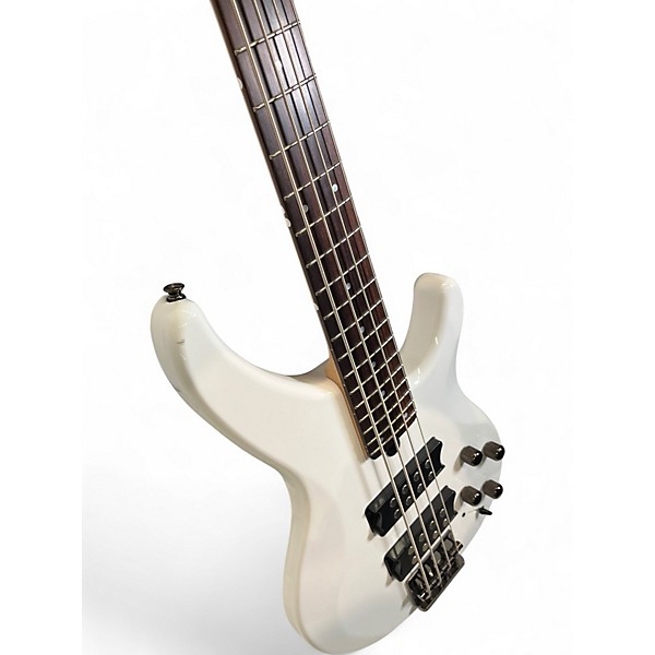 Used Yamaha TRBX304 Olympic White Electric Bass Guitar