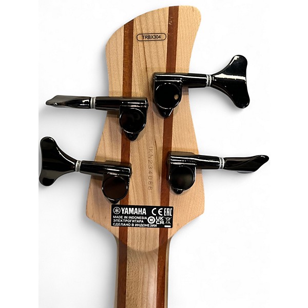 Used Yamaha TRBX304 Olympic White Electric Bass Guitar