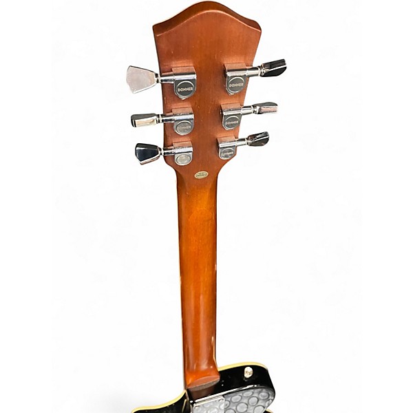 Used Donner DLP-124 Black Solid Body Electric Guitar