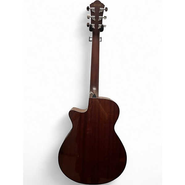 Used Ibanez AEG70 TRANSPARENT RED Acoustic Electric Guitar