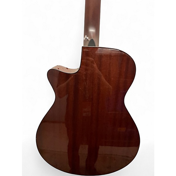 Used Ibanez AEG70 TRANSPARENT RED Acoustic Electric Guitar