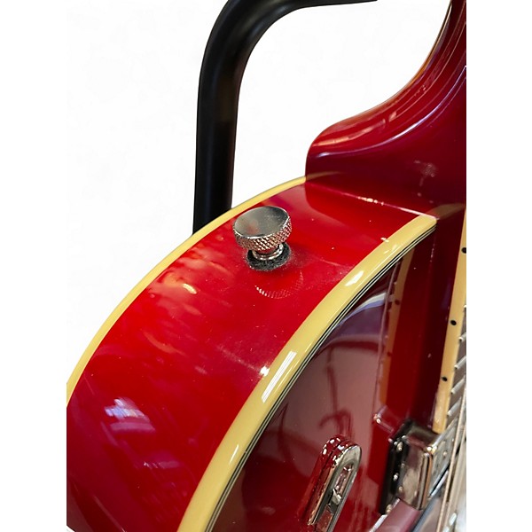 Used Duesenberg Imperial Red Burst Hollow Body Electric Guitar