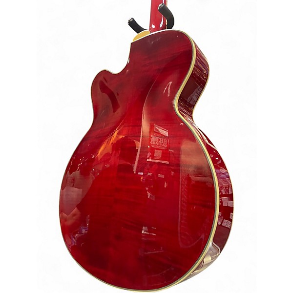 Used Duesenberg Imperial Red Burst Hollow Body Electric Guitar