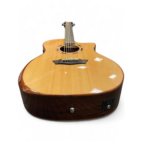 Used Washburn WCG20SCE Natural Acoustic Guitar