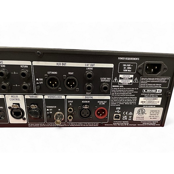 Used Line 6 Helix rack Effect Processor