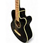 Used Ibanez AEB10BE Black Acoustic Bass Guitar thumbnail