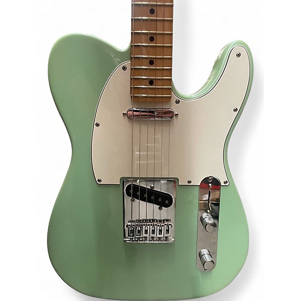 Used Fender Player Telecaster SEA FOAM SPARKLE Solid Body Electric Guitar