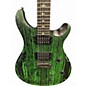Used PRS CE24 BLACK GREEN GOO Solid Body Electric Guitar