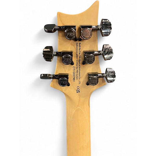 Used PRS CE24 BLACK GREEN GOO Solid Body Electric Guitar