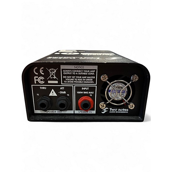 Used Two Notes AUDIO ENGINEERING TORPEDO CAPTOR 8 Power Attenuator