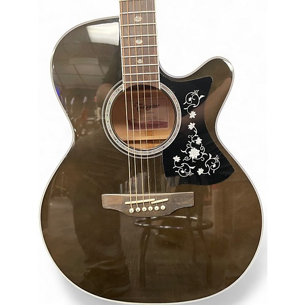 Used Takamine GN75CE-TBK Brown Acoustic Electric Guitar