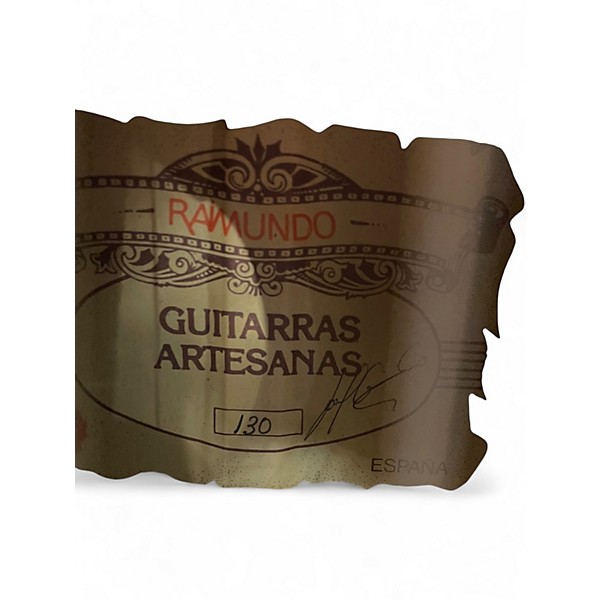 Used Raimundo 130 Antique Natural Classical Acoustic Guitar