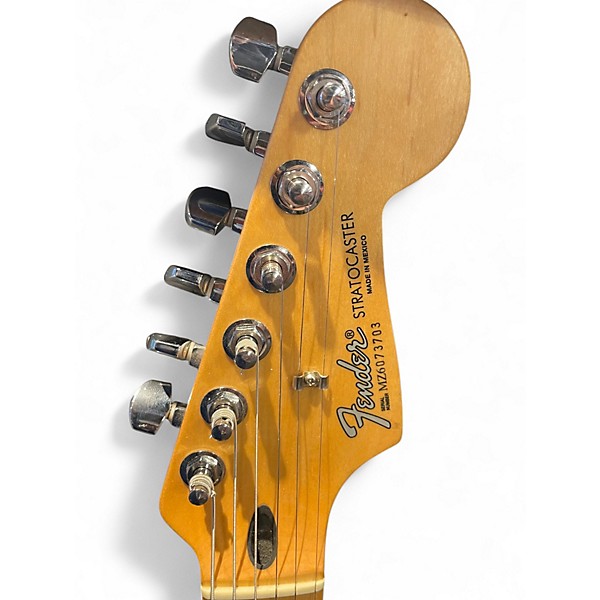Used Fender Standard Stratocaster 2 Tone Sunburst Solid Body Electric Guitar