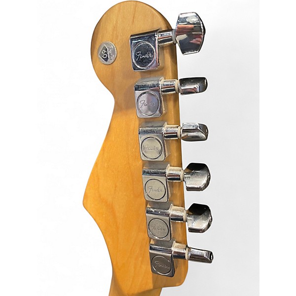 Used Fender Standard Stratocaster 2 Tone Sunburst Solid Body Electric Guitar