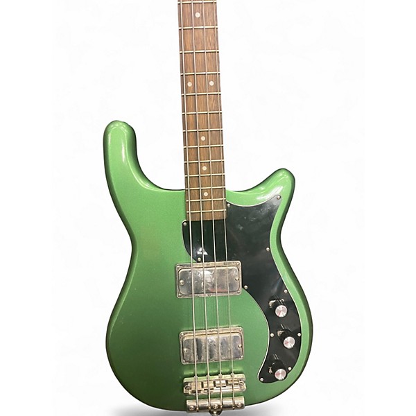 Used Epiphone Embassy Green Electric Bass Guitar
