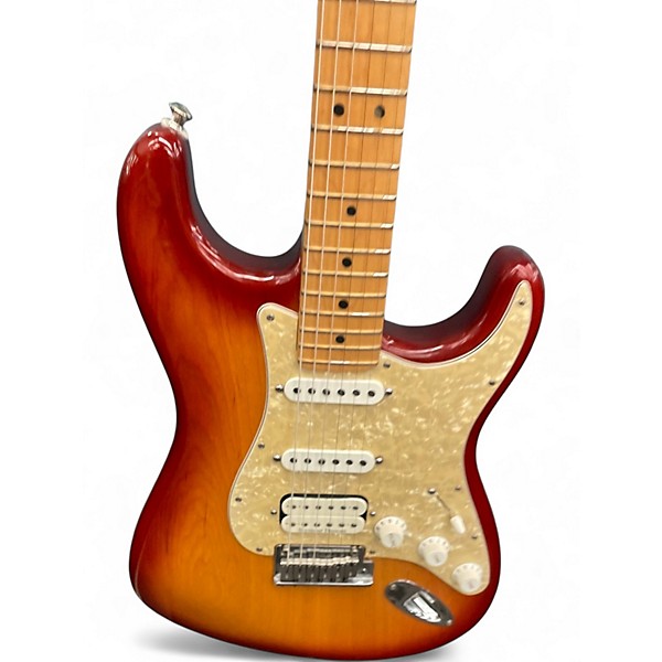 Used 2002 Fender American Fat Stratocaster Texas Special Sienna Sunburst Solid Body Electric Guitar