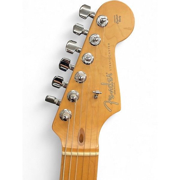 Used 2002 Fender American Fat Stratocaster Texas Special Sienna Sunburst Solid Body Electric Guitar