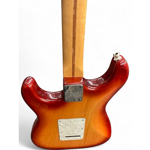 Used 2002 Fender American Fat Stratocaster Texas Special Sienna Sunburst Solid Body Electric Guitar