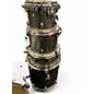 Used Ludwig 5 Piece ELEMENT EVOLUTION Silver Sparkle Drum Kit