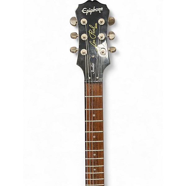 Used Epiphone Les Paul Studio Alpine White Solid Body Electric Guitar