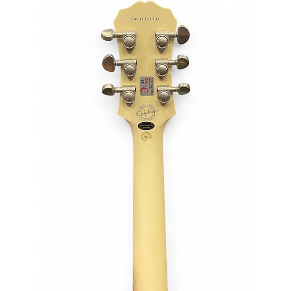 Used Epiphone Les Paul Studio Alpine White Solid Body Electric Guitar