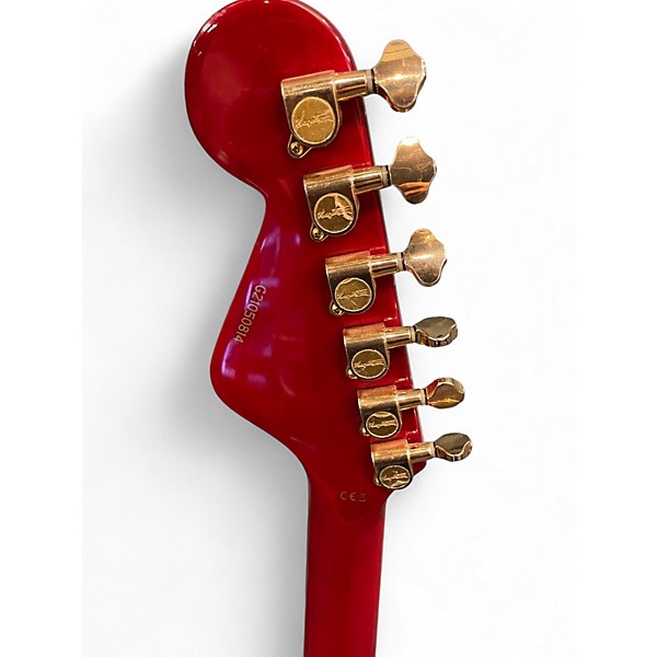 Used Hagstrom VIKING II TRANS RED Hollow Body Electric Guitar