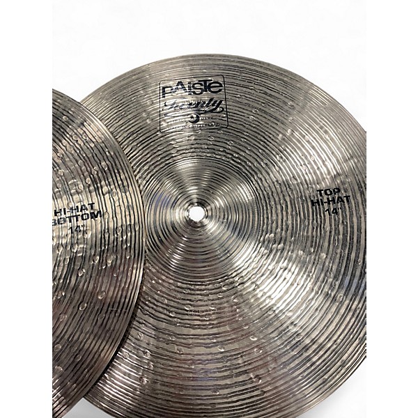 Used Paiste 14in Twenty Series Hi Hat Pair Cymbal