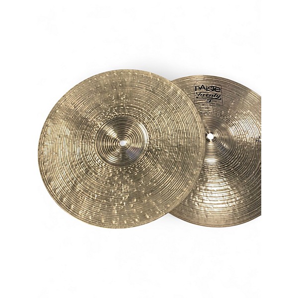 Used Paiste 14in Twenty Series Hi Hat Pair Cymbal