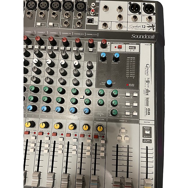 Used Soundcraft Signature 12 MTK Unpowered Mixer