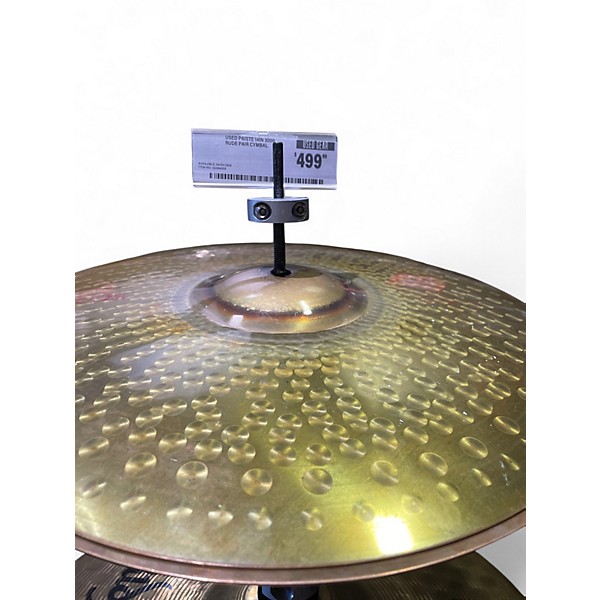 Used Paiste 14in 3000 RUDE PAIR Cymbal