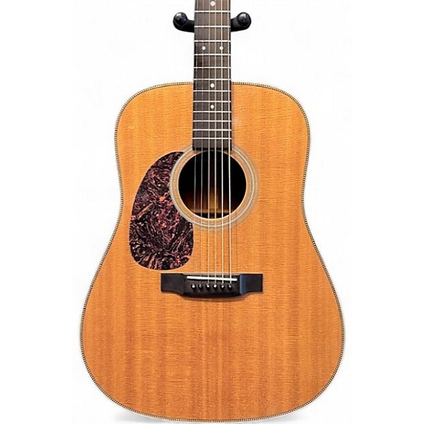 Used 2000s Martin Custom HD28 Left Handed Natural Acoustic Guitar