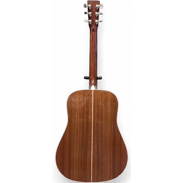 Used 2000s Martin Custom HD28 Left Handed Natural Acoustic Guitar