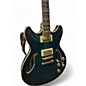 Used Ibanez AS93 Artcore Blue Burst Hollow Body Electric Guitar