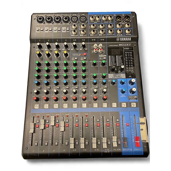 Used Yamaha MG12XU Unpowered Mixer