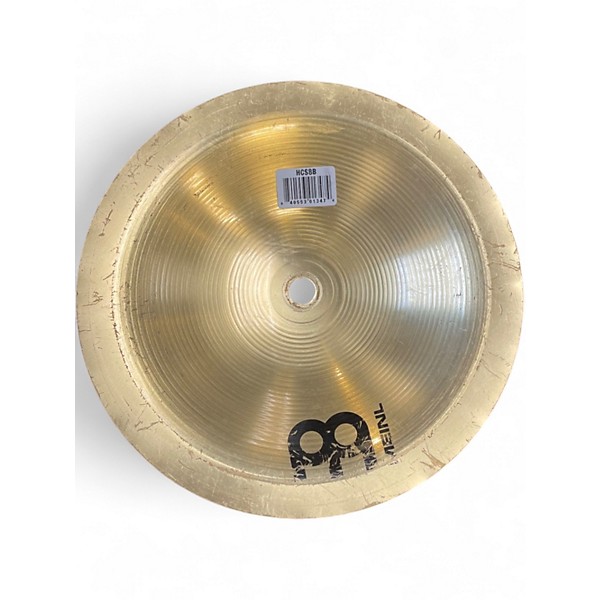 Used MEINL 8in HCS Bell Cymbal