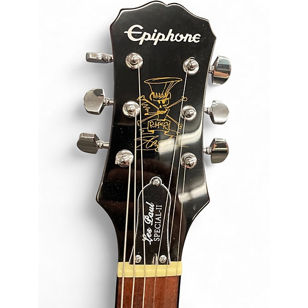 Used 2024 Epiphone Slash Signature "Appetite for Destruction" Les Paul Special  Amber Solid Body Electric Guitar
