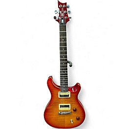 Used PRS SE Custom 22 Cherry Sunburst Solid Body Electric Guitar