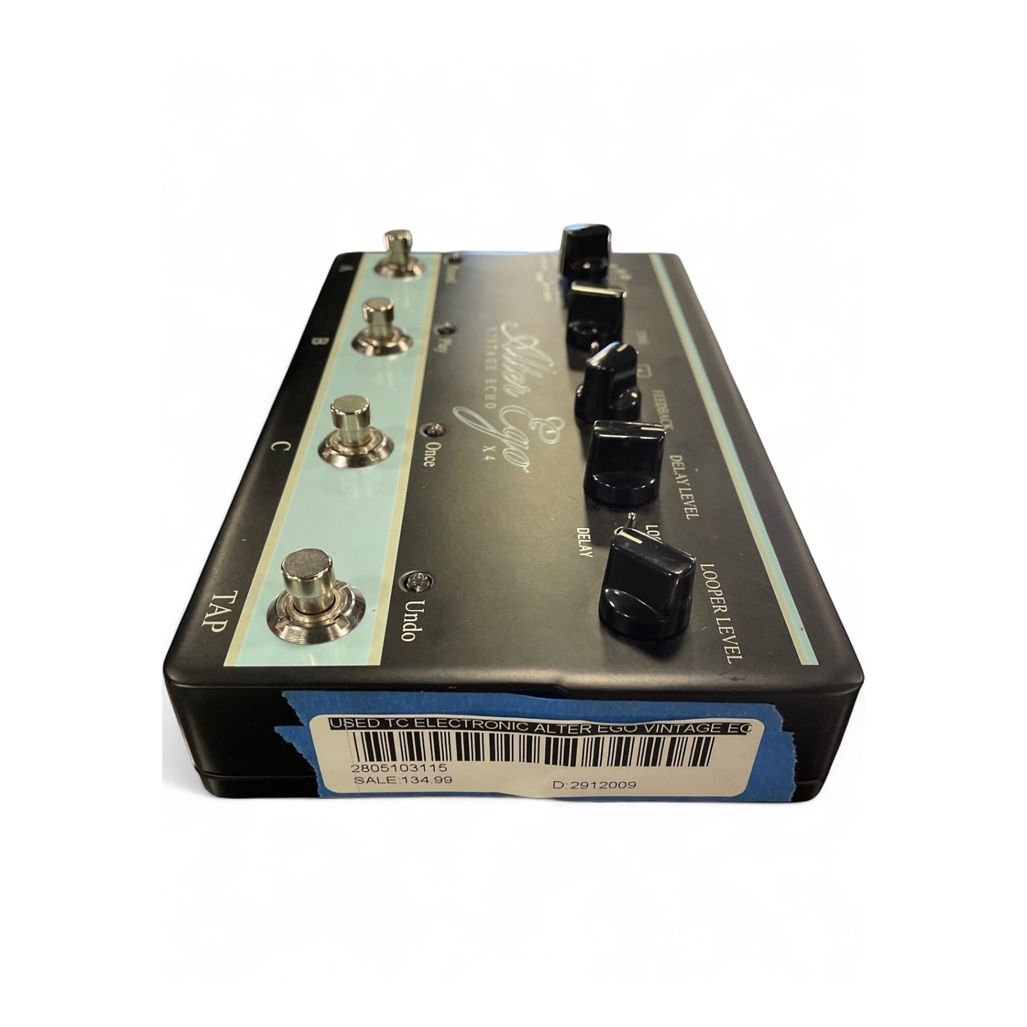 Used TC Electronic Alter ego vintage echo x4 Effect Pedal | Guitar