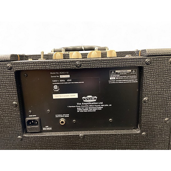 Used VOX AC4C1 Custom 4W 1x10 Tube Guitar Combo Amp