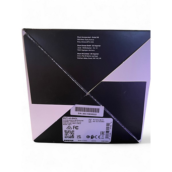 Used Shure MV7+ Podcast Kit Dynamic Microphone