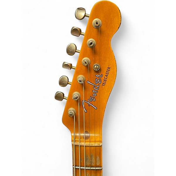 Used Fender Custom Shop Limited Edition Blackguard HS Telecaster Heavy R Butterscotch Blonde Solid Body Electric Guitar