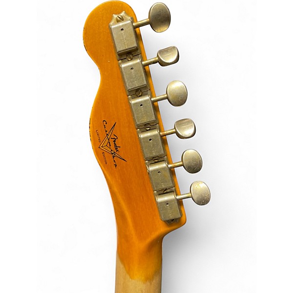 Used Fender Custom Shop Limited Edition Blackguard HS Telecaster Heavy R Butterscotch Blonde Solid Body Electric Guitar