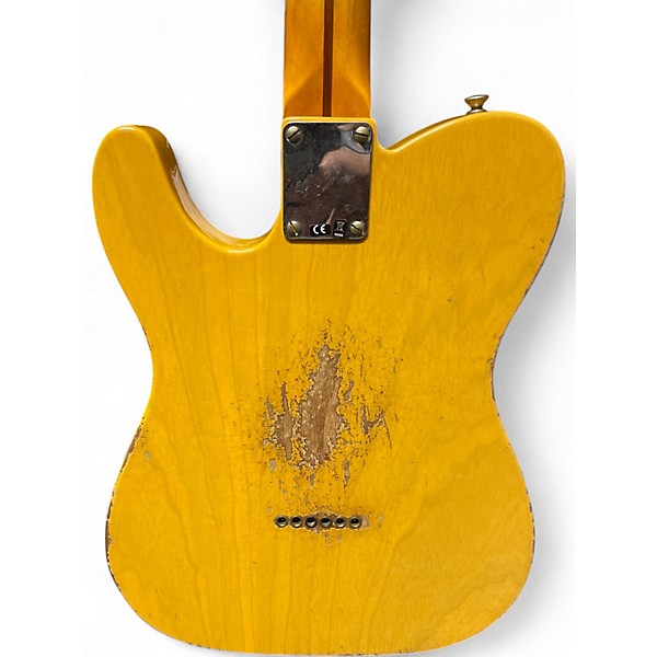 Used Fender Custom Shop Limited Edition Blackguard HS Telecaster Heavy R Butterscotch Blonde Solid Body Electric Guitar
