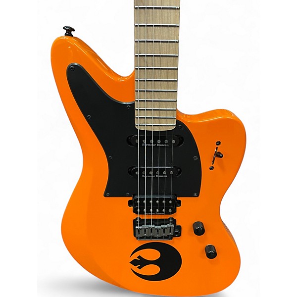 Used Jericho Guitars Soulmaster HSS Orange Solid Body Electric Guitar