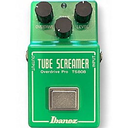 Used Ibanez TS808 Reissue Tube Screamer Distortion Effect Pedal