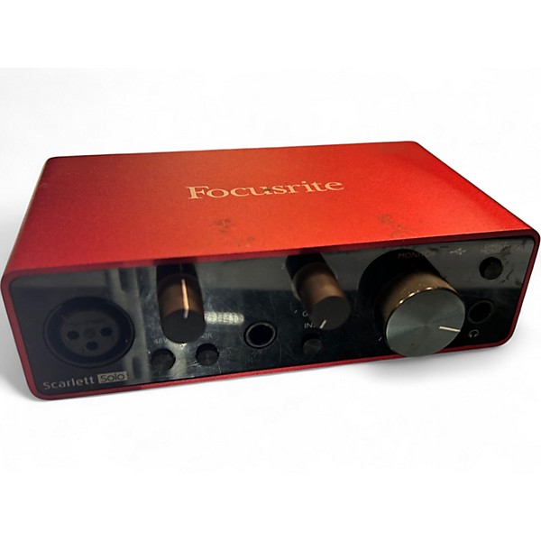 Used Focusrite Scarlett Solo Audio Interface