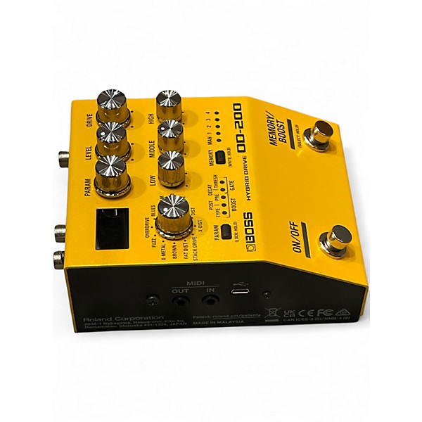 Used BOSS od-200 Effect Pedal