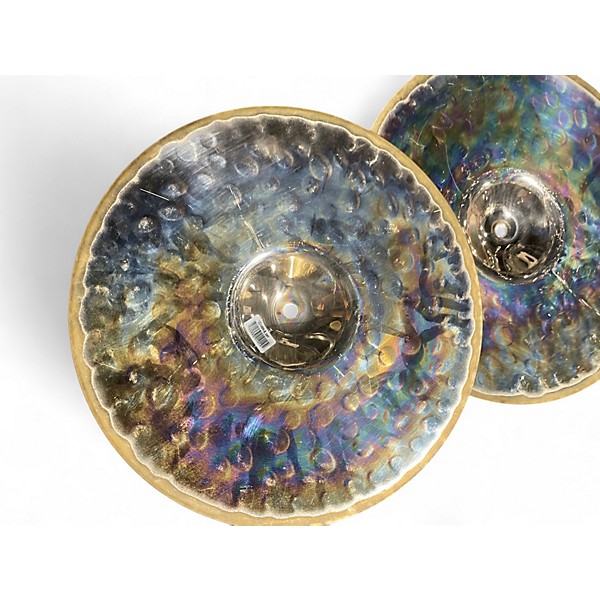 Used MEINL 14in Classic Custom Medium Hi Hat Pair Cymbal