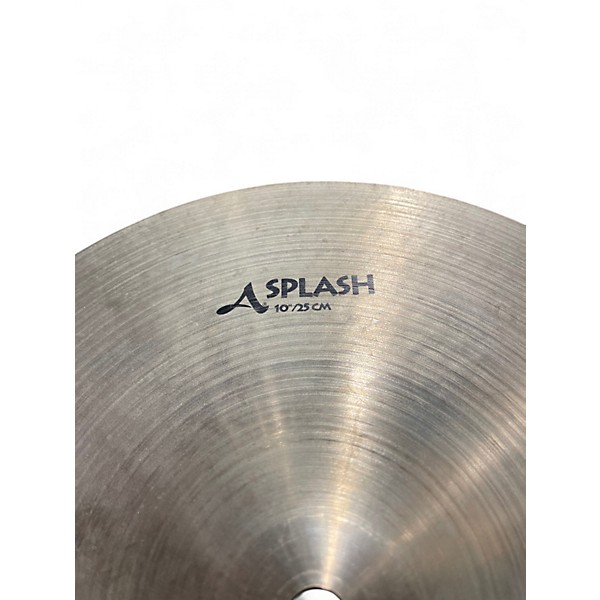 Used Zildjian 10in A Series Splash Cymbal